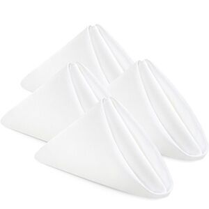 Utopia Home [70, White] Cloth Napkins 17x17 Inches